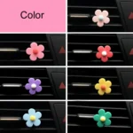 Five-Petal Flower Car Air Vent Aromatherapy Clip - Image 2