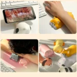 Decompression Memory Foam Mouse Pad Cute Desktop Mouse Wrist Cushion Hand Rest - Image 7