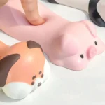 Decompression Memory Foam Mouse Pad Cute Desktop Mouse Wrist Cushion Hand Rest - Image 4