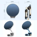 Magnetic Car Mobile Phone Adhesive Folding Navigation Holder - Image 2