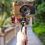 XILETU MC-22 Mini Tripod Ball Head Double Cold Shoe Design With 1/4 Inch Screw - Image 7