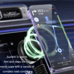 Magsafe Electric Suction Cup Magnetic Mobile Phone Car Navigation Holder - Image 5