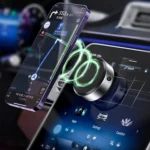 Magsafe Electric Suction Cup Magnetic Mobile Phone Car Navigation Holder - Image 6