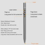 Conference Teaching Page Turning Pen Electronic Telescopic Pointer Laser Pointer PPT Wireless Presenter - Image 3