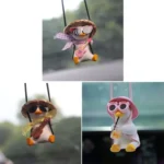 Car Cartoon Duck Rear View Mirror Interior Pendant - Image 2
