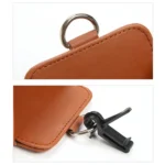 Car Air Outlet Leather Multifunctional Mobile Phone Card Hanging Storage Box - Image 7