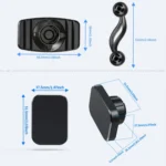 Double-headed 360 Degree Car Magnetic Mobile Phone Navigation Holder - Image 3