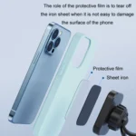 Double-headed 360 Degree Car Magnetic Mobile Phone Navigation Holder - Image 4