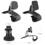 Magnetic Mobile Phone Car Holder Dashboard Parking Number Plate - Image 2