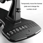 Magnetic Mobile Phone Car Holder Dashboard Parking Number Plate - Image 3