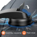 Car Dashboard Suction Cup Double Chuck Mobile Phone Holder - Image 7