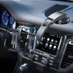 Car Dashboard Suction Cup Double Chuck Mobile Phone Holder - Image 10