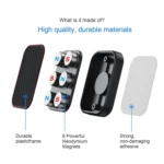 Flat Adhesive Magnetic Car Mobile Phone Navigation Holder - Image 4