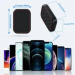 Flat Adhesive Magnetic Car Mobile Phone Navigation Holder - Image 5