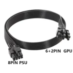 For Corsair 18AWG Flat Cable Power Module Cable Graphics Card Module Cable 8Pin To 8Pin 6+2 - Image 2