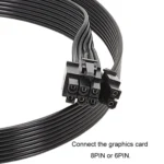 For Corsair 18AWG Flat Cable Power Module Cable Graphics Card Module Cable 8Pin To 8Pin 6+2 - Image 4