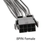 CPU 8Pin To 8+4Pin Adapter Cable Power Supply Motherboard Processor Power Cable - Image 4