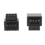Motherboard CPU 8Pin Power Steering Connector Interface Steering Header 90 Degree Adaptor - Image 2