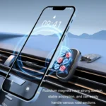 Car Adhesive Folding Magnetic Mobile Phone Navigation Holder - Image 4