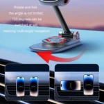 Car Adhesive Folding Magnetic Mobile Phone Navigation Holder - Image 6