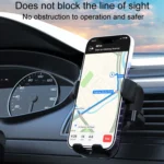 Automotive Navigation Bracket Car Air Vent Phone Fixed Support Clip - Image 4