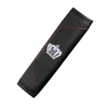 Car Seat Belt Cover Carbon Fiber Leather Auto Seat Shoulder Protection - Image 3