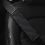 3D Striped Mesh Car Seat Belt Cover Shoulder Pads - Image 3
