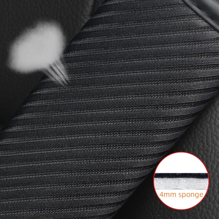 TBD0604475401A_3.webp 3D Striped Mesh Car Seat Belt Cover Shoulder Pads - Image 5
