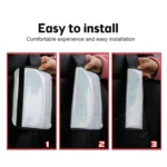 Bling Car Leather Seat Belt Cover Shoulder Pads - Image 6