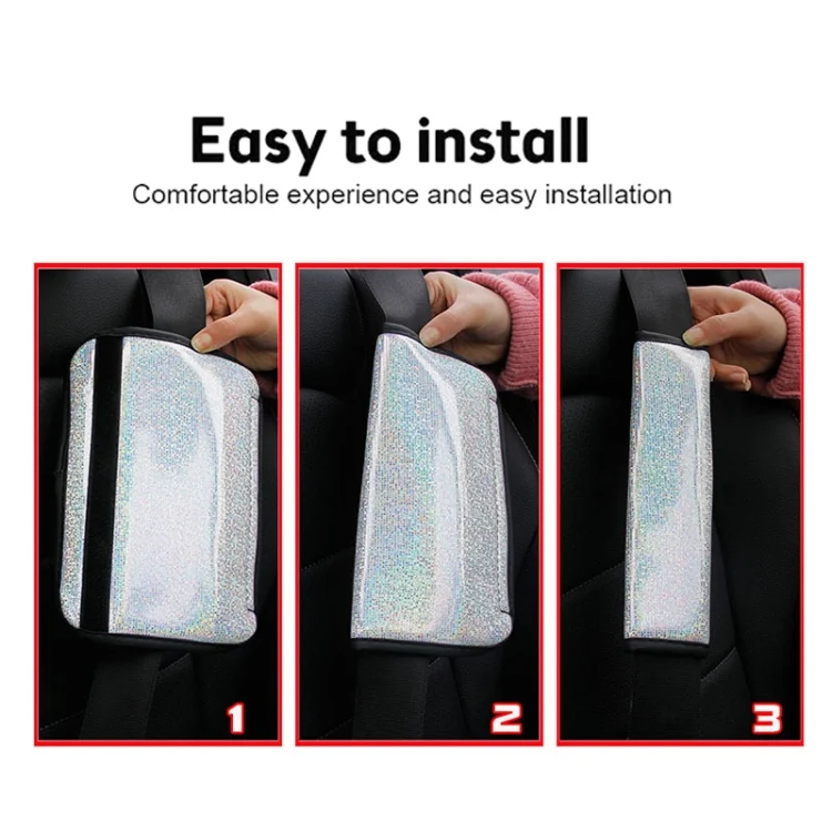 TBD06044763_B5.webp Bling Car Leather Seat Belt Cover Shoulder Pads - Image 6