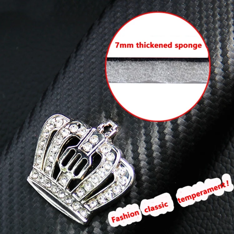 TBD06044774_B3.webp Carbon Fiber Car Leather Seat Belt Cover Shoulder Pads For Trucks - Image 4