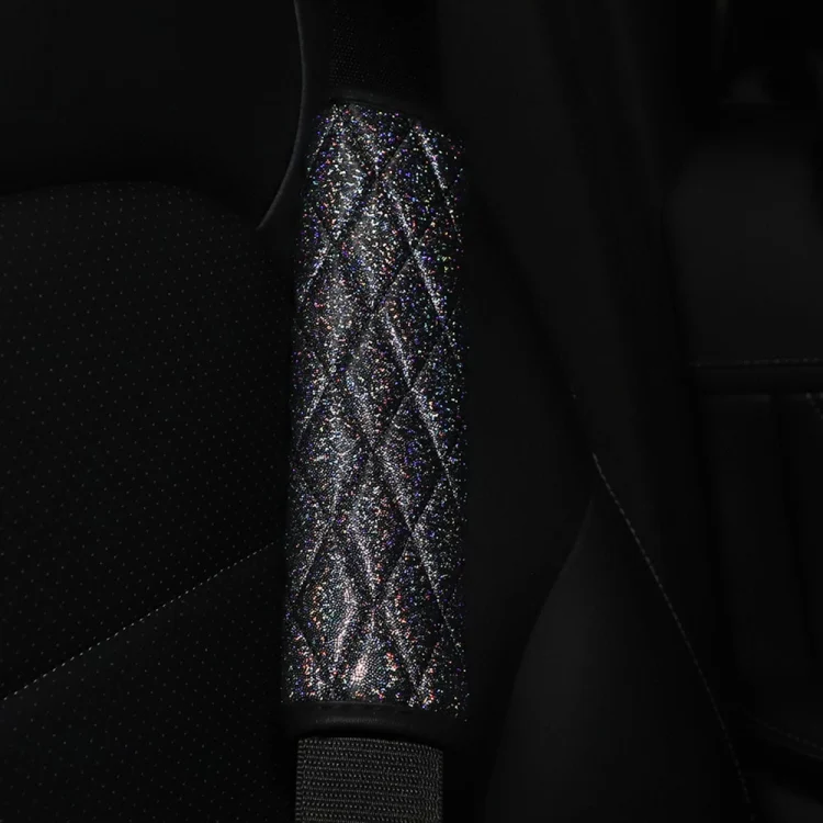 TBD0604481201A_1.webp Glitter Car Seat Belt Cover Shoulder Pads Car Accessories - Image 2