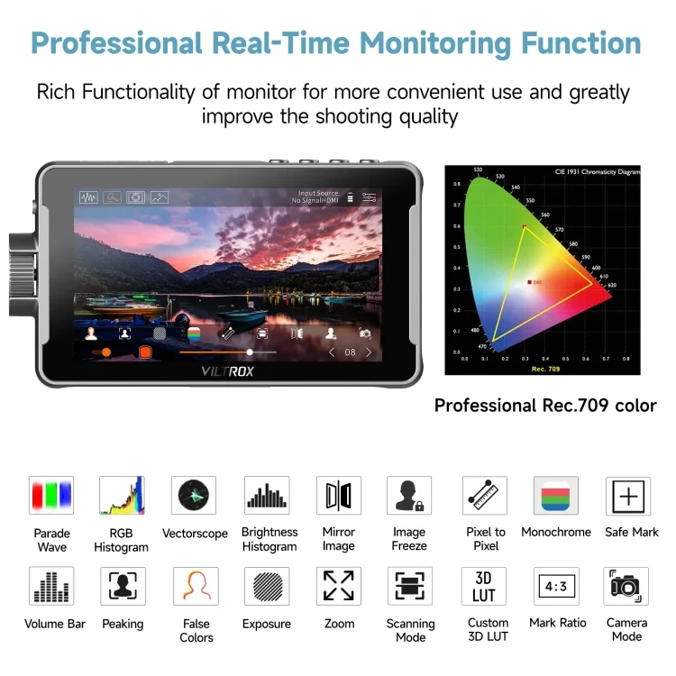 TBD06044929_B5.webp 5.5 Inch Camera Studio Monitors 4K HDMI 3D LUT Director Monitor - Image 6