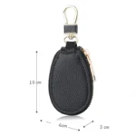 Universal Large Capacity Car Multifunctional Leather Key Storage Bag - Image 2
