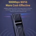 COMFAST CF-943AX WiFi6 USB Adapter AX900 Bluetooth 5.3 2.4G / 5.8G Wireless Network Card - Image 4