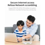 COMFAST CF-N1 V2  300Mbps WIFI4 Wireless Router With 1 Wan + 4 Lan RJ45 Ports,EU Plug - Image 10