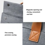 Oxford Cloth Lightweight Portable Laptop Bag With PU Handle - Image 9