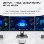 T8Plus Alder Lake-N100 4K Dual Band WIFI Bluetooth Office Game Portable Mini PC - Image 5