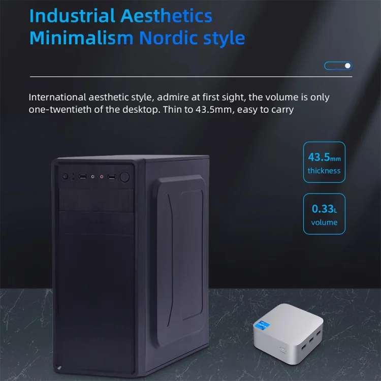 TBD06045315_B5.webp T8Plus Alder Lake-N100 4K Dual Band WIFI Bluetooth Office Game Portable Mini PC - Image 6