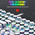 T-WOLF T75 104 Keys Adjustable RGB Light Computer Game Wired Mechanical Keyboard - Image 7