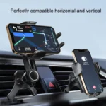 Car Air-conditioning Vent Y-shaped Base Mobile Phone Holder - Image 5