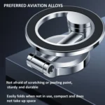 Zinc Alloy Car Screen Magnetic Mobile Phone Holder - Image 9