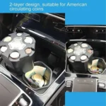 Car Piggy Bank Dollar Coins Desktop Storage Counting Box - Image 6