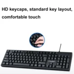 T-WOLF 104-keys USB Computer Office Home Wired Keyboard - Image 5