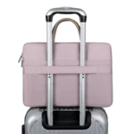 Oxford Cloth Laptop Bag Mens Womens Briefcase with PU Handle - Image 6