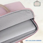 Oxford Cloth Laptop Bag Mens Womens Briefcase with PU Handle - Image 8