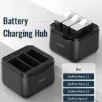 AMagisn Battery Charger Charging Seat For GoPro HERO12 Black /11 Black /10 Black /9 Black - Image 2