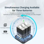 AMagisn Battery Charger Charging Seat For GoPro HERO12 Black /11 Black /10 Black /9 Black - Image 5