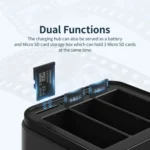 AMagisn Battery Charger Charging Seat For GoPro HERO12 Black /11 Black /10 Black /9 Black - Image 7