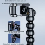 Car Snake-shaped Live Shooting Holder Mobile Phone Holder - Image 4